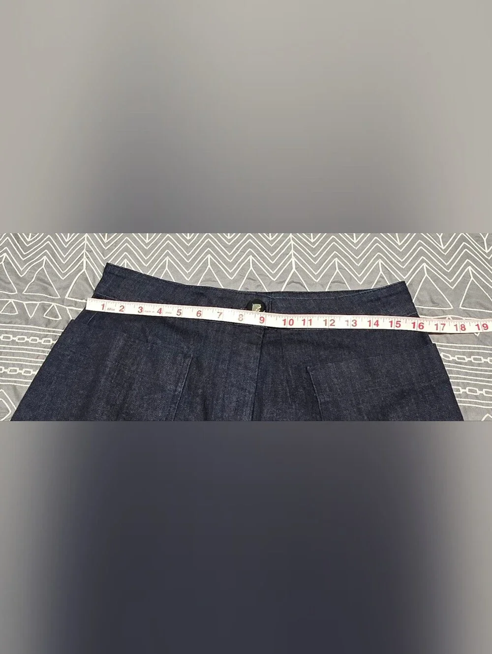 Kate Spade High Waisted Wide Leg Cropped Jeans Size 15/32